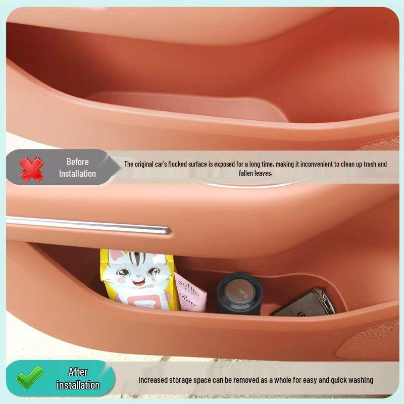 Leapmotor C10 C16 Door Storage Box Mat - Interior Car Accessories
