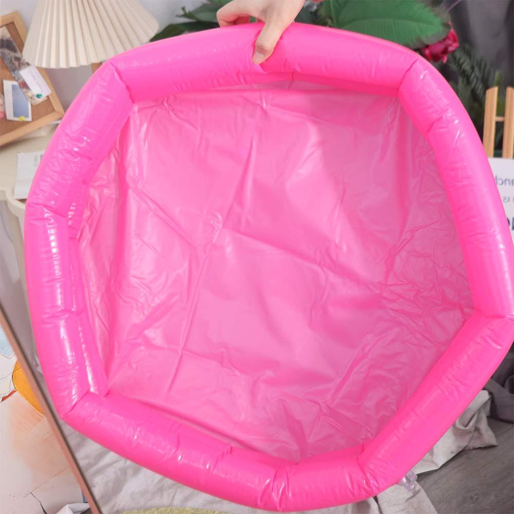 60cm Inflatable Swimming Pool Summer Play Water Bathtub Portable Baby Swimming Pool  for Boys Girls