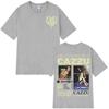 T-shirt Stampata Nuovo Album 2026 Cantante Cazzu Uomo Donna Cotone Oversize T-shirt Casual Girocollo Manica Corta T-shirt Estetica Accogliente