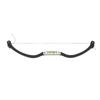 Horizontal Bead Mapping Ruler Professional Eyebrow Measure Ruler with String for Microblading Black