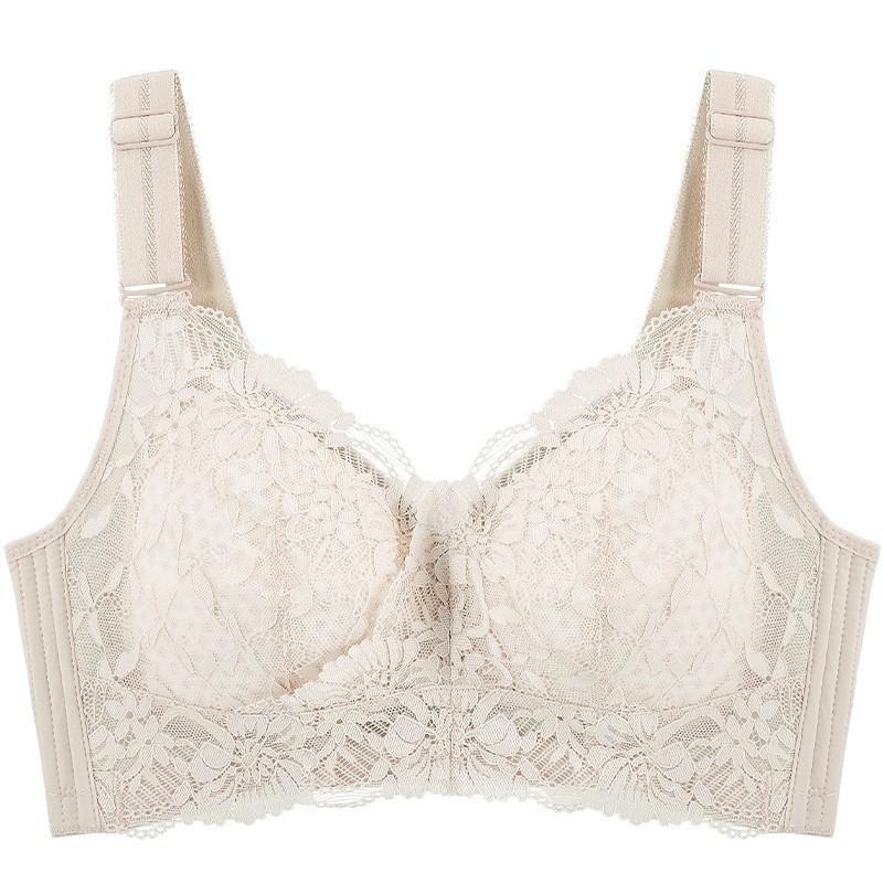 Full‑Coverage Minimizer Bra Anti‑Sag Side‑Fat Collection Lingerie for Large Bust Women