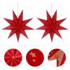 Hanging Garden Party Light Christmas Decoration Paper Lantern Stars Lampshade Christmas Lampshade