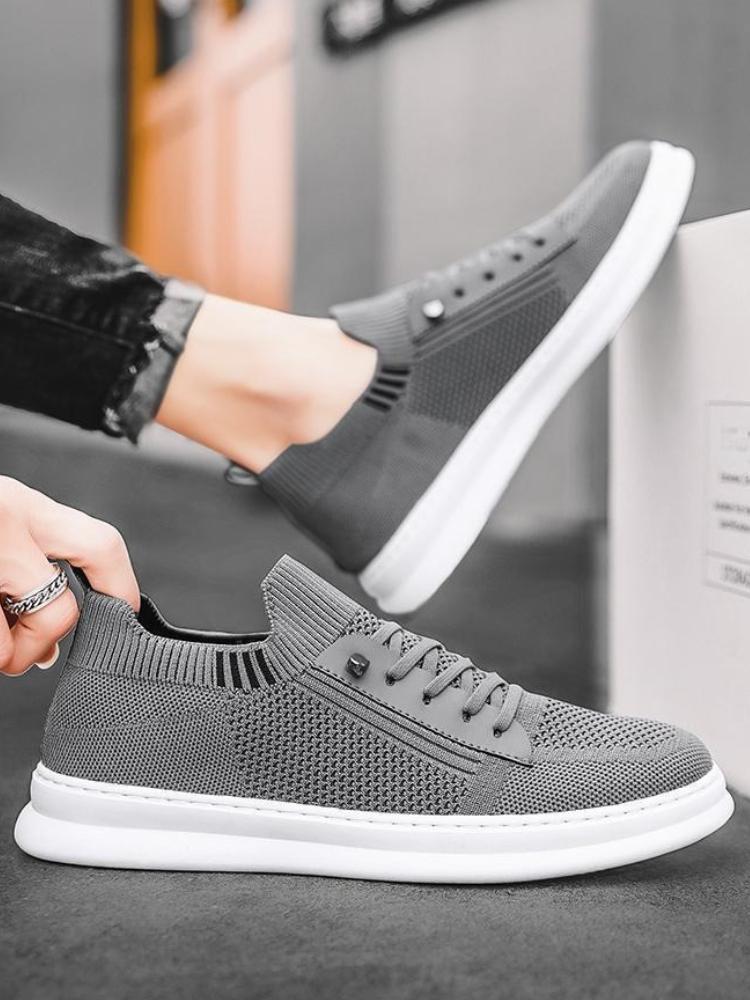 Fashion LighMan Shoe tweight Flat Wear to Work Sneakers Breathable Retro Common Elegant Footwear Offer New In Deals Casual Shoes for Men