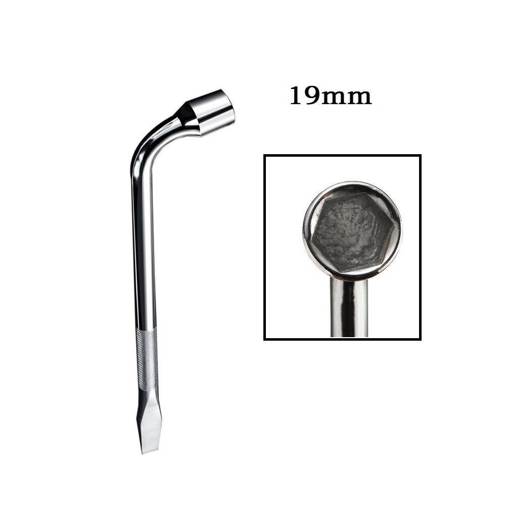 45#Stainless Steel Car Hand Tool Lug Nut Socket Wheel Wrench