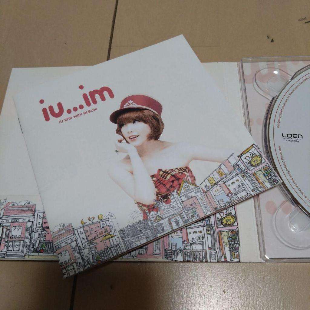 [USED] IU 2nd Mini Album - iu...im (Korean version)