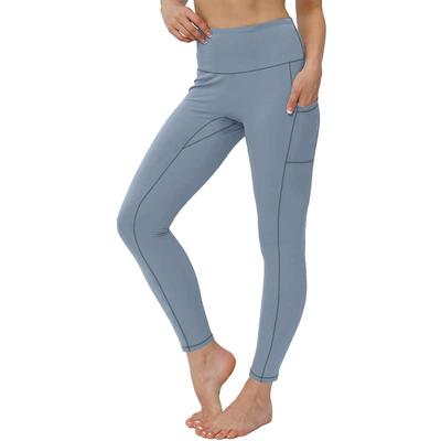 Womens Stretch Yoga Leggings Fitness Running Gym Sports Full Length Active Pants