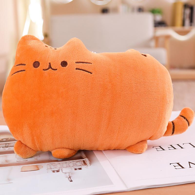 Cat fat cat cushion biscuits cat throw pillow cat doll plush toy doll girl birthday gift