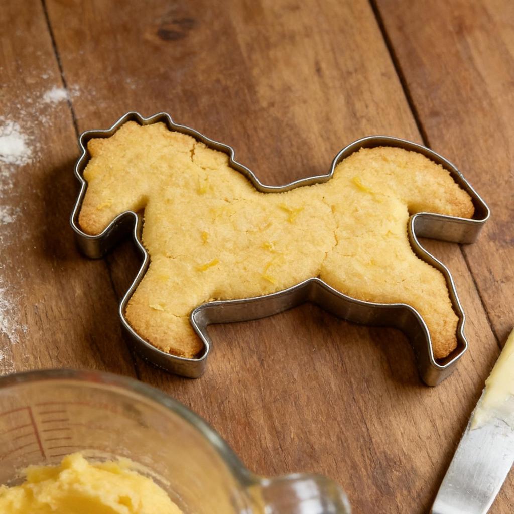 Horse Cookie Cutter Stainless Steel Baking Accessories Pressable Cookie Mold for Fondant Bakers Parents Home Party Beginners