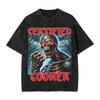 Gewaschenes T-Shirt Zertifizierter Gooner Ich Habe Mein Gooning Unterbrochen Hip Hop Cooles T-Shirt Oversize Streetwear Baumwolle Grafisch Bedruckte Oberteile T-Shirts