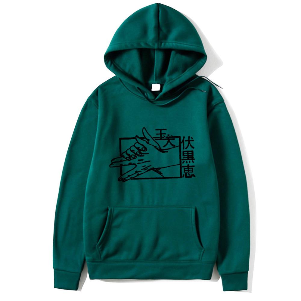 

Японская анимация Магическая битва Мужская толстовка с капюшоном Мужская Женская Осенняя Мода Дизайн Пуловер Мужские Флисовые Толстовки 3XL