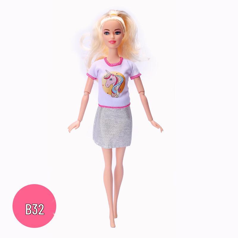 

30СМ Лялька Барбі Наряд Модна Спідниця та Аксесуари для Дівчаток B32