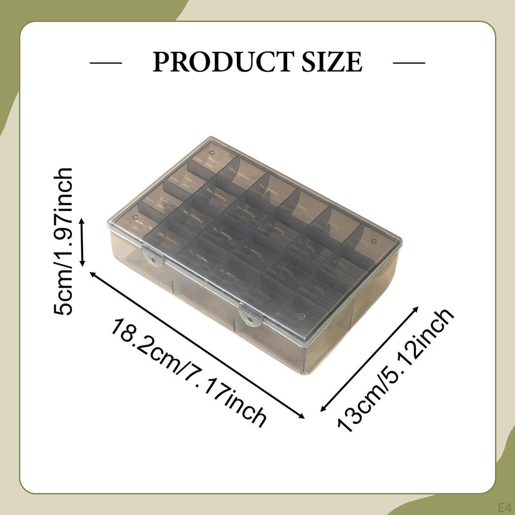 Compartmentalized Jewelry Box with Storage, Double Layer, Ideal for The Bedroom Or Home (necklaces