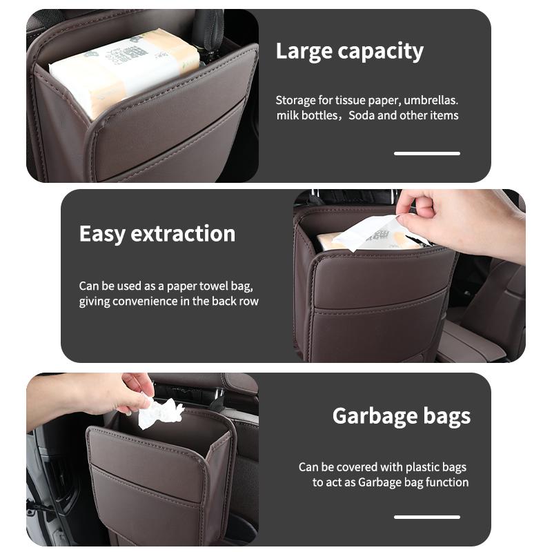 2026 Hot For Volkswagen VW Car Back Seat Storage Bag Hanging Organizer Box For Volkswagen VW Passat Golf Tiguan Polo Scirocco Je