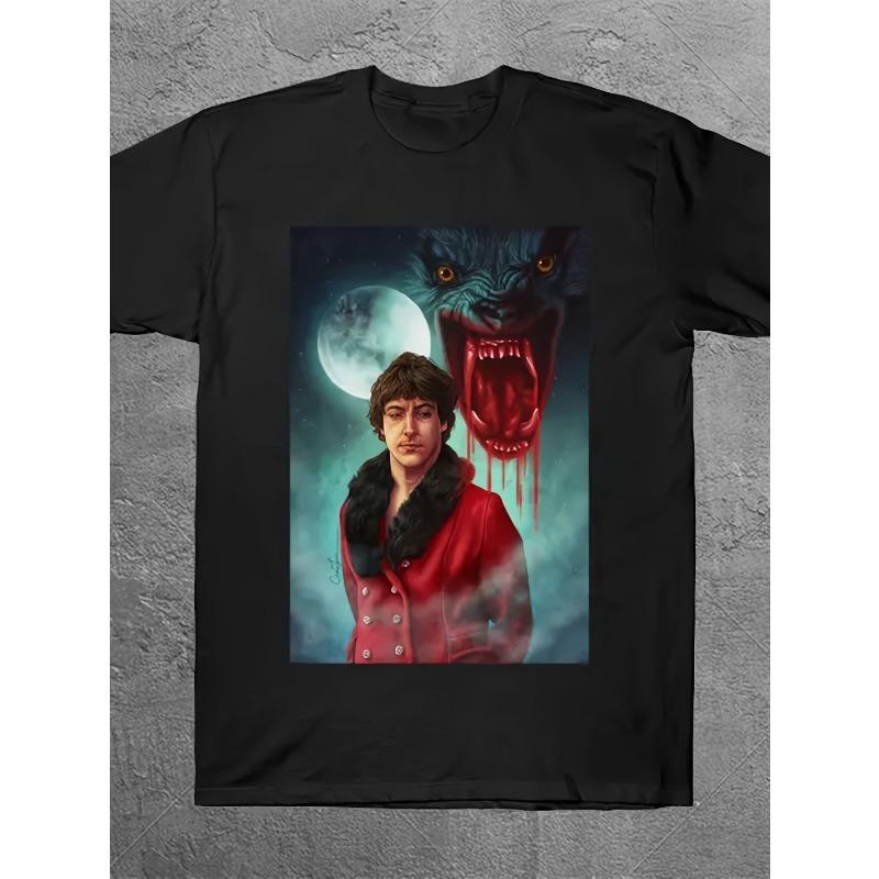 A Piece Of American Werewolf In London Tshirt Unisexs Fashion Streetwear