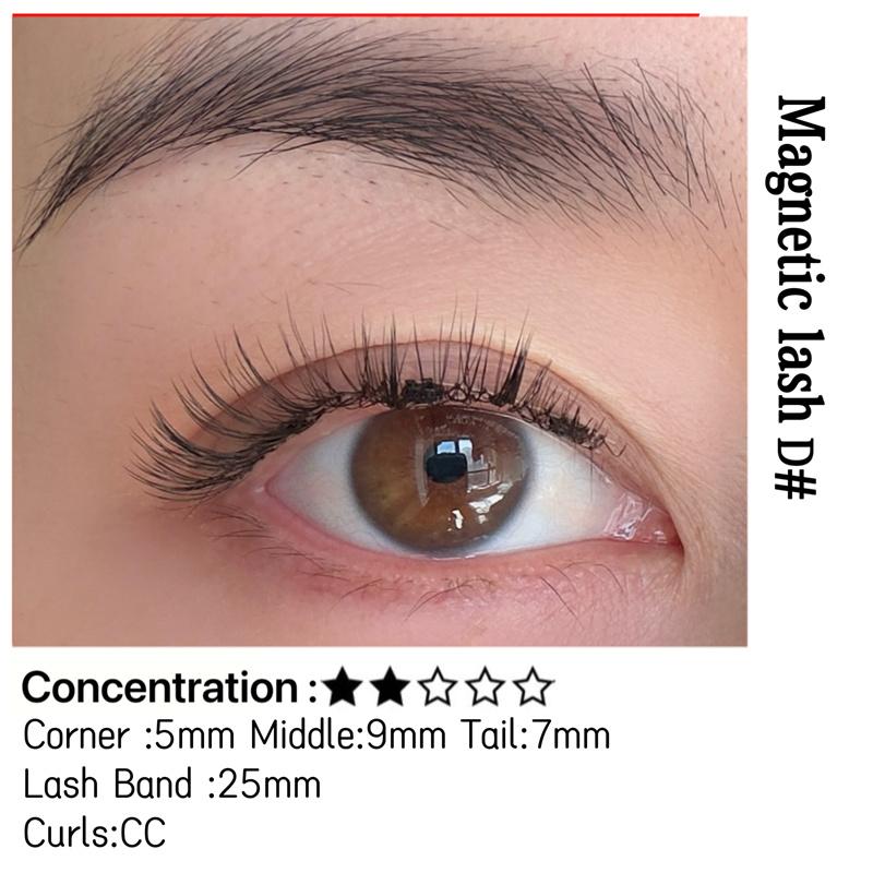 2026 Premium Synthetic Hair Magnetic Eyelashes Handmade No Glue Needed No Eyeliner Soft Magnets Quantum Magnetic Lashes Set