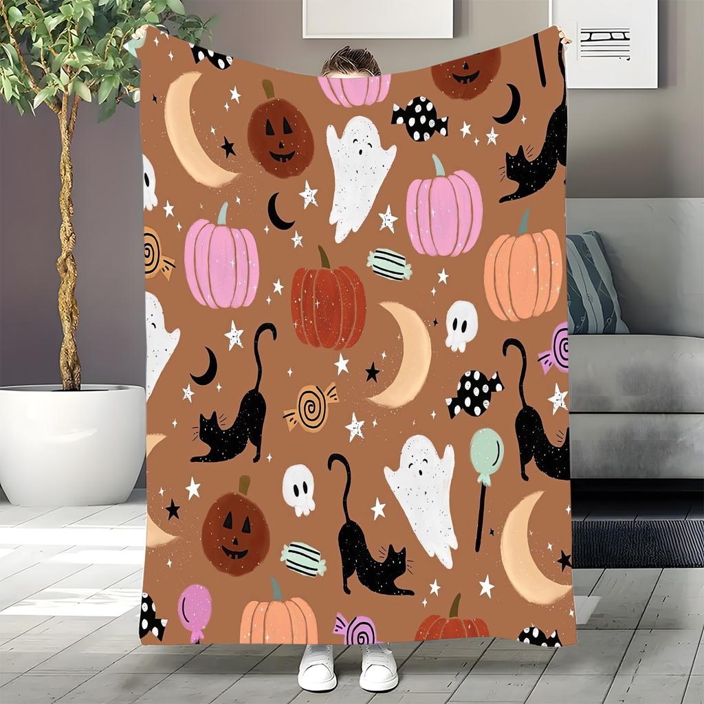 Halloween Print Blanket