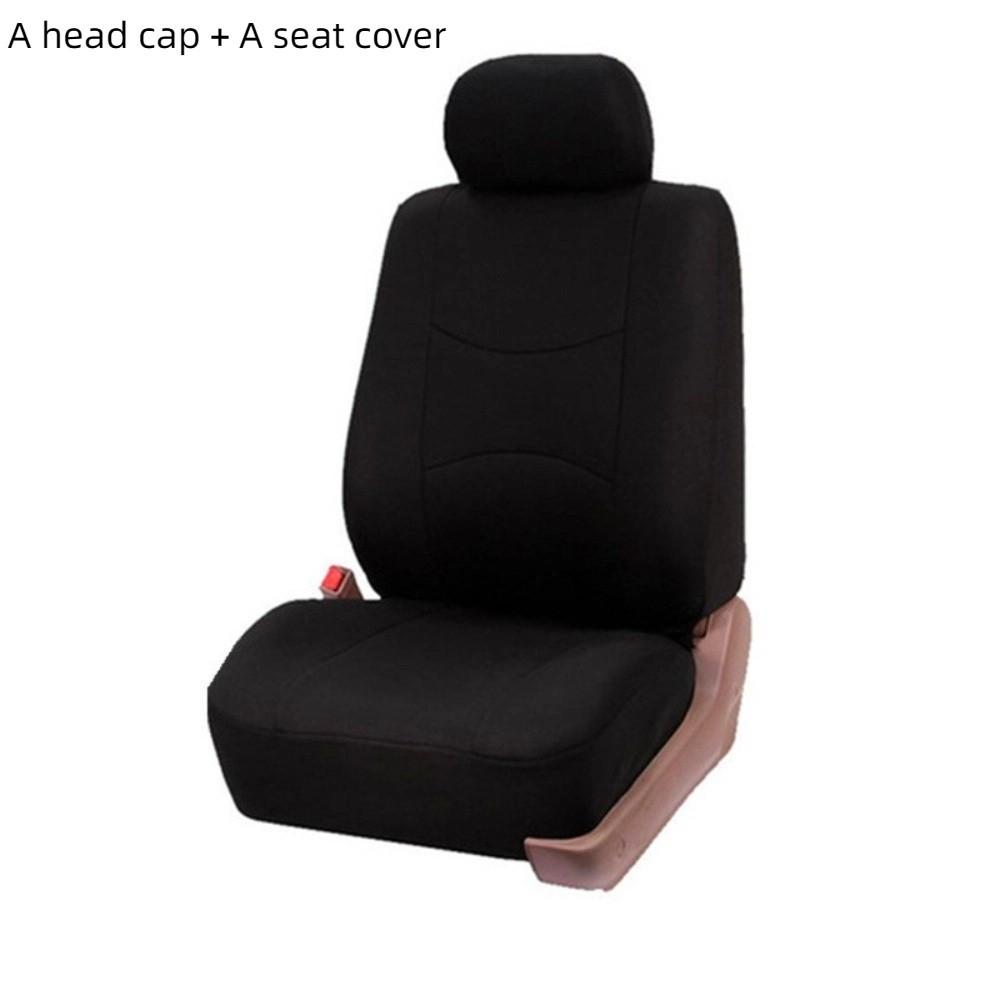 

Flat Cloth Car Seat Covers Full Coverage Automotive Interior Accessories for Cars Trucks SUV чорний