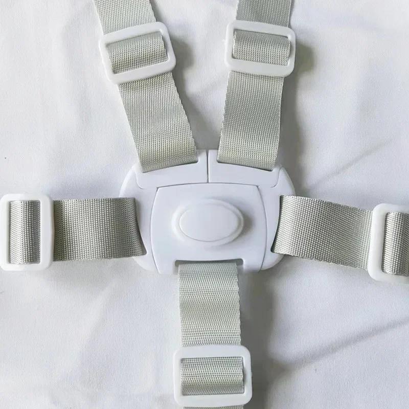 Non-Toxic Baby Universal 5 Point Harness High Chair Safe Belt Seat Belts For Stroller Pram Buggy Children Kid Pushchair Child Dining Chair