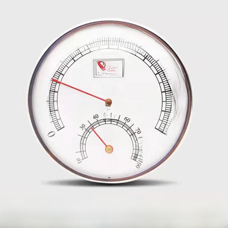 Metal Thermohygrometer for Sauna Rooms