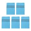 5pcs Shower Soft Towels Bath Towel Sauna Towel Bath Towel Cloth Body Scrub Cloth Bathroom Shower Supplies Polyester Cotton