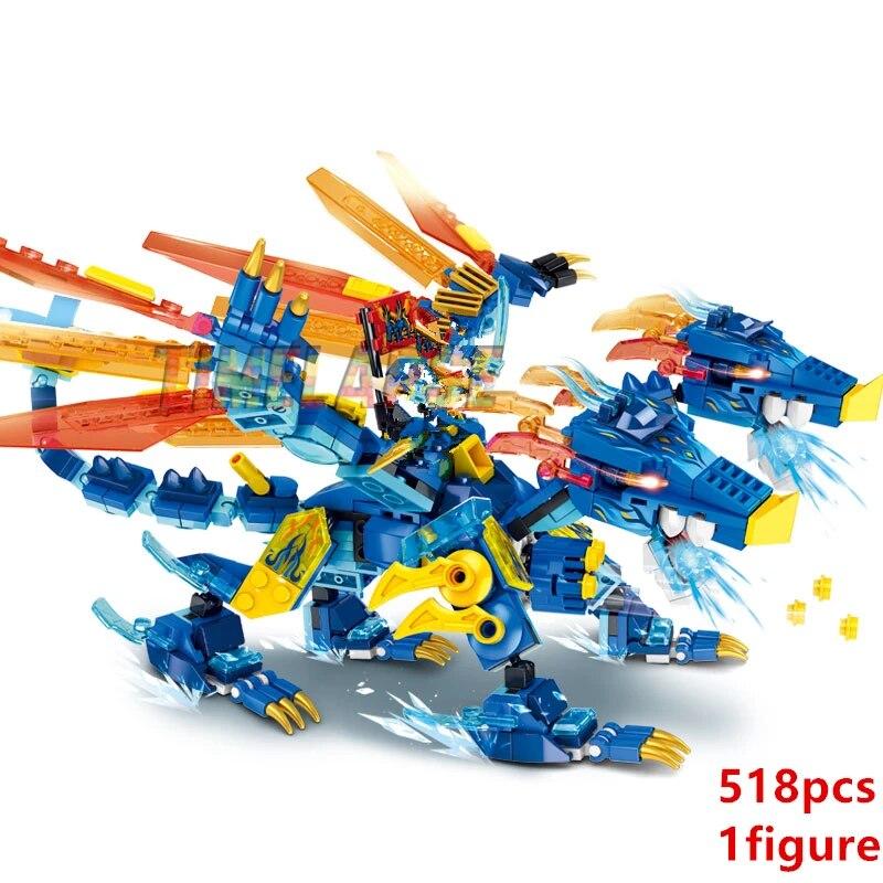 

Новый огонь, волна тепла, трансформирующая лаву, пламя, драконы, Fightar Titan, сезон 14, летающие строительные блоки, классические наборы моделей, кирпичи, детский комплект аэро