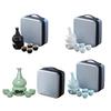 Ceramic Sake Set Cups with Warmer Warming Bowl Creative with Travel Bag Sake Bottle 4 Cups Wine Decanter Ceramic Drinkware