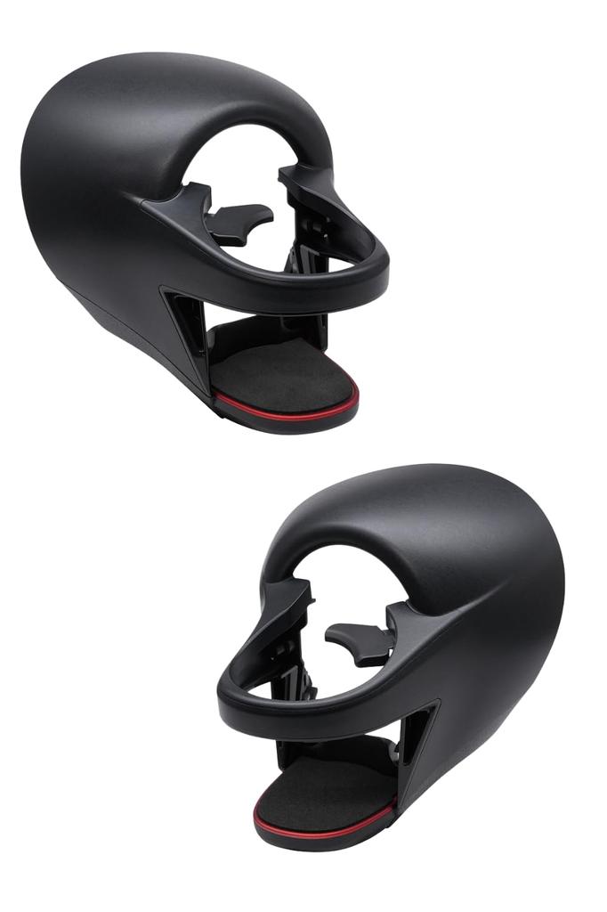 Tsuchiya Yac product GR86 BRZ dedicated air conditioner drink holder for seat and passenger black Vehicle-specific (ZN8) / (ZD8) driver's seat, SY-TS1