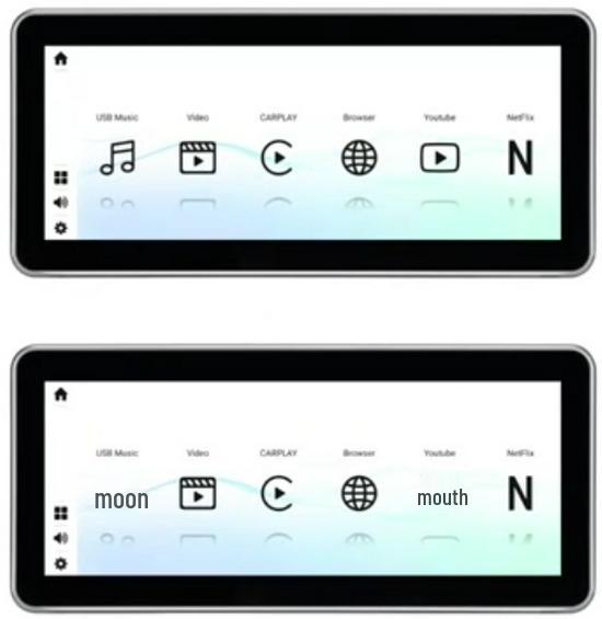Wireless CarPlay for Qualcomm G6-Lirk Android: Large Screen Car Navigation & Headrest Display