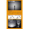 GENTOS Gantz LED Work Rechargeable and AC 2300 Hours of and Waterproof to ANSI Standard GZ-302 Light, Powered, Lumens, 2.5 Operation, Dustproof, 1m,
