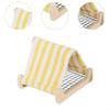 Bird Hanging Bed House Triangles Hammocks Huts Tent Bed Hanging Cave for Sleep and Hatching Bird Accessories J0MC