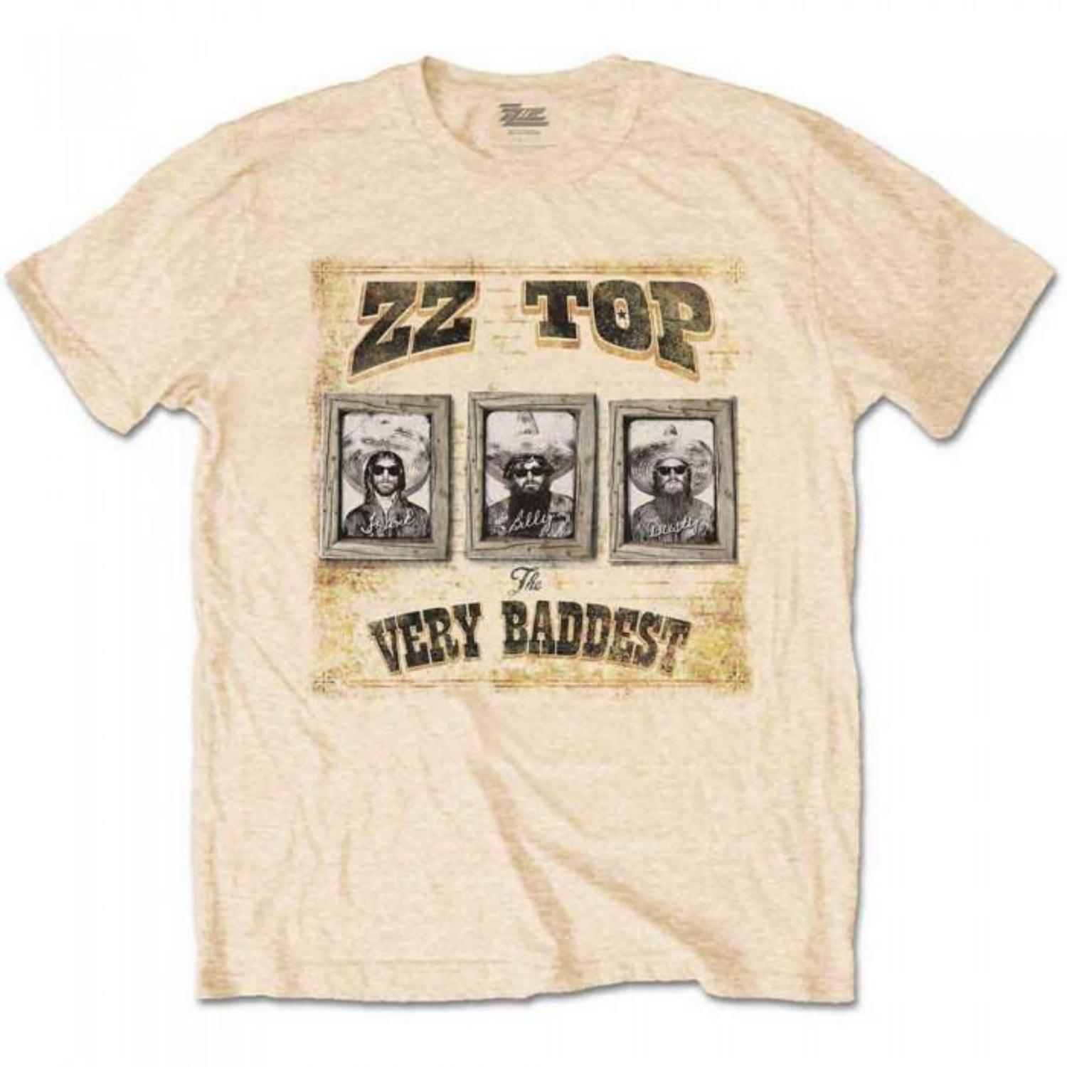 ZZ Top Unisex Adult Very Baddest T-Shirt S чёрный