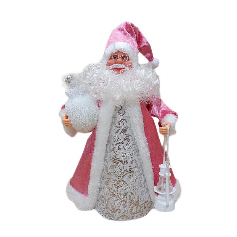 Christmas Santa Doll Decoration Multipurpose Party Favors Gifts Standing Figurines Sculptures for Bedroom Indoor Holiday Coffee Table Decoration