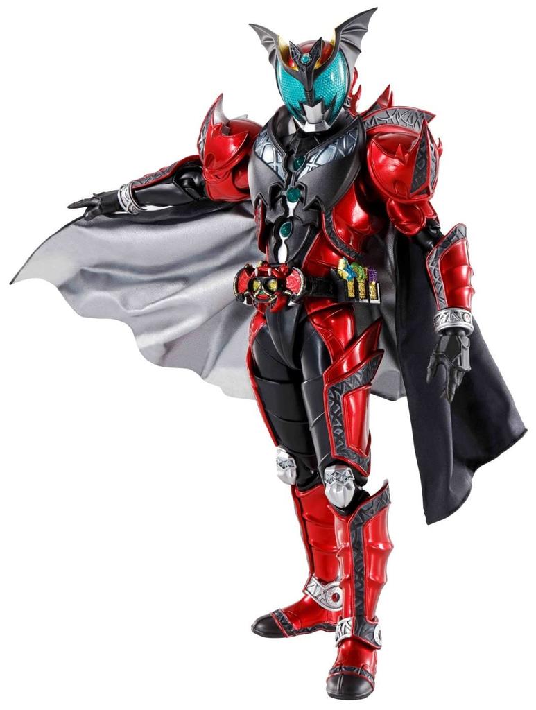 TAMASHII NATIONS Kamen Rider Dark Kiva cca 150mm malovaná pohyblivá figurka SHFiguarts (Šinkocho Seiho) PVC a ABS