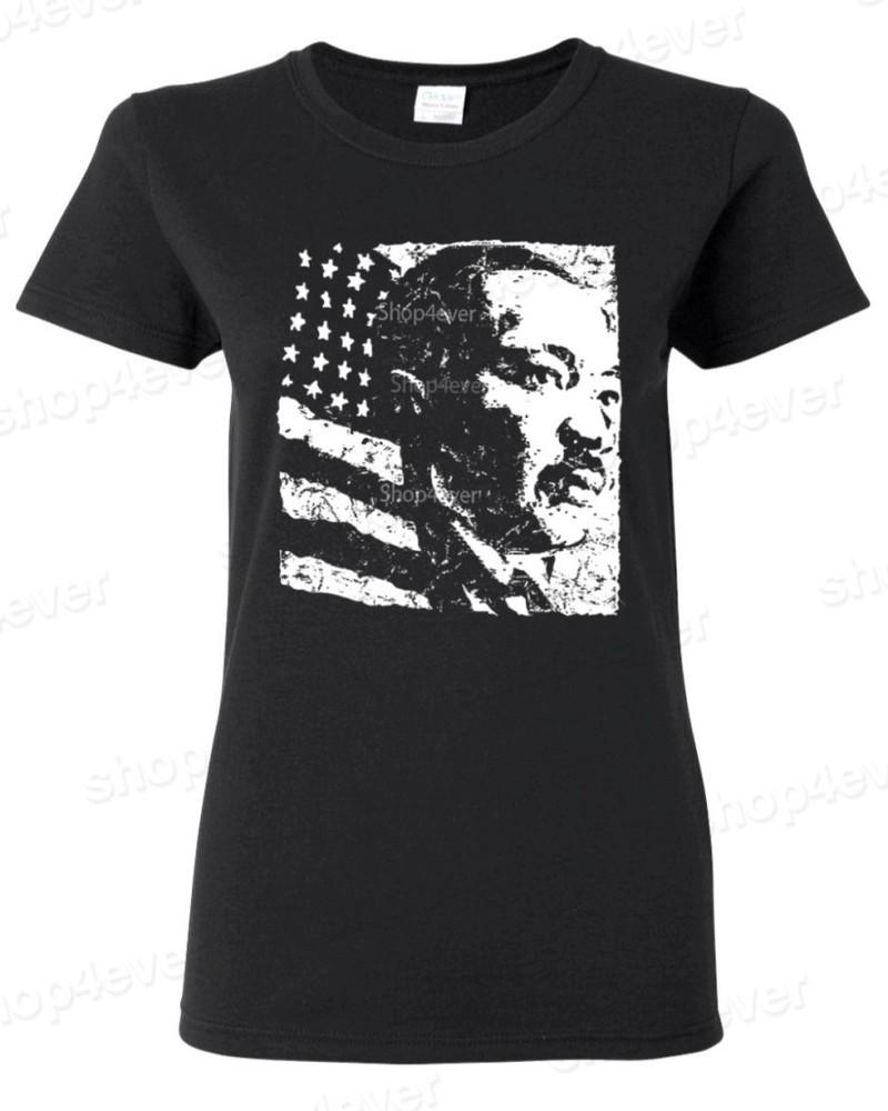 Martin Luther King, Jr. Women's T-Shirt MLK Shirts Civil Rights Leader Design