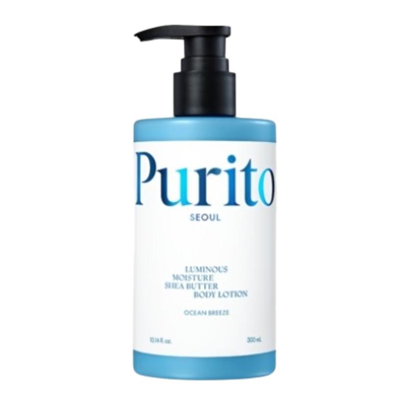 

PURITO SEOUL Luminous Moisture Shea Butter Body Lotion Ocean Breeze 300ml – Hydrating Body Lotion with Shea Butter, Smooth Daily Body Care 300ml