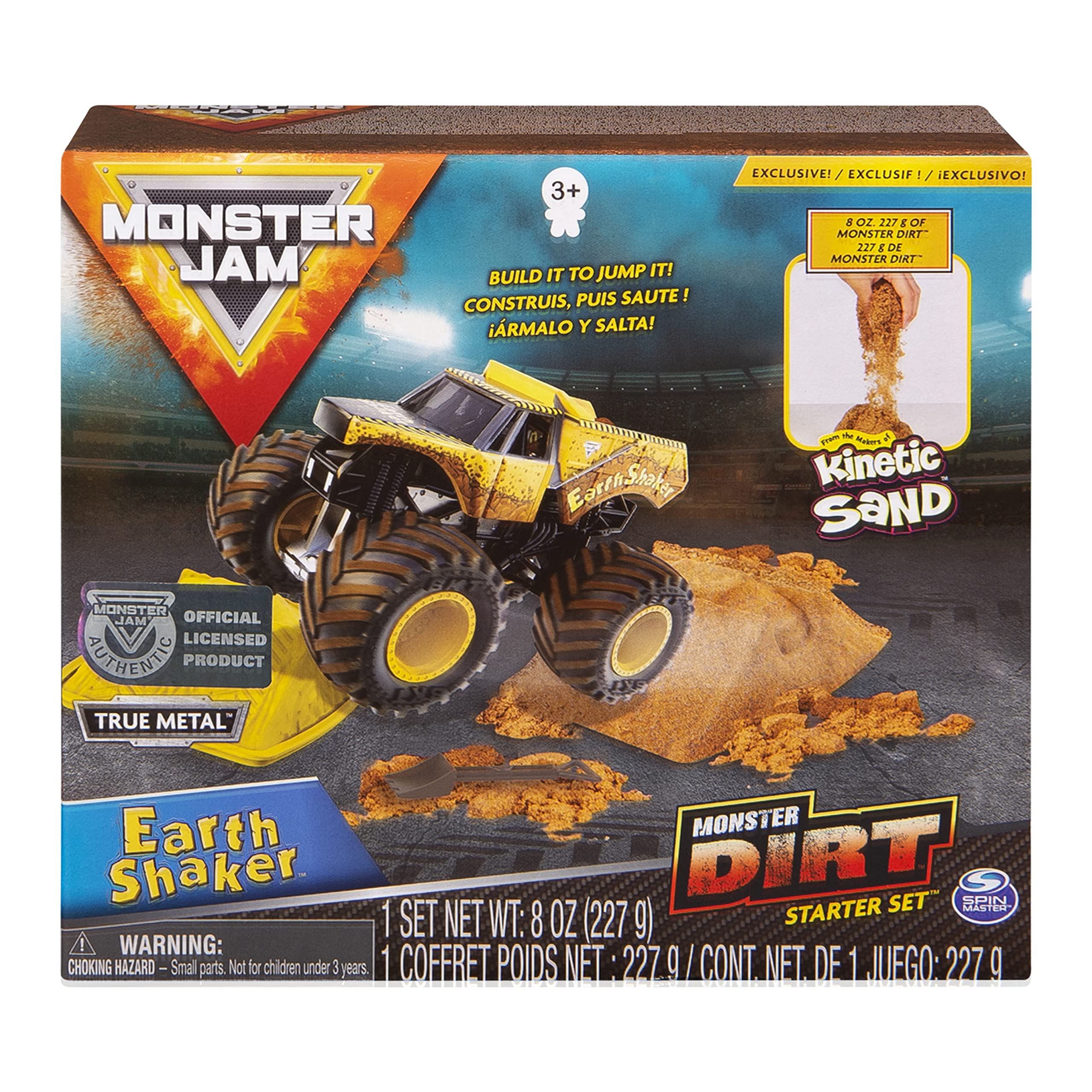 

Стартовый набор Monster Jam Blue Thunder Monster Dirt 6054801