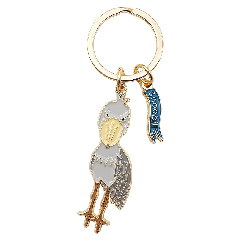 

world trading animal Keyring [Shoebill] Animal cute key ring Z0111/KH