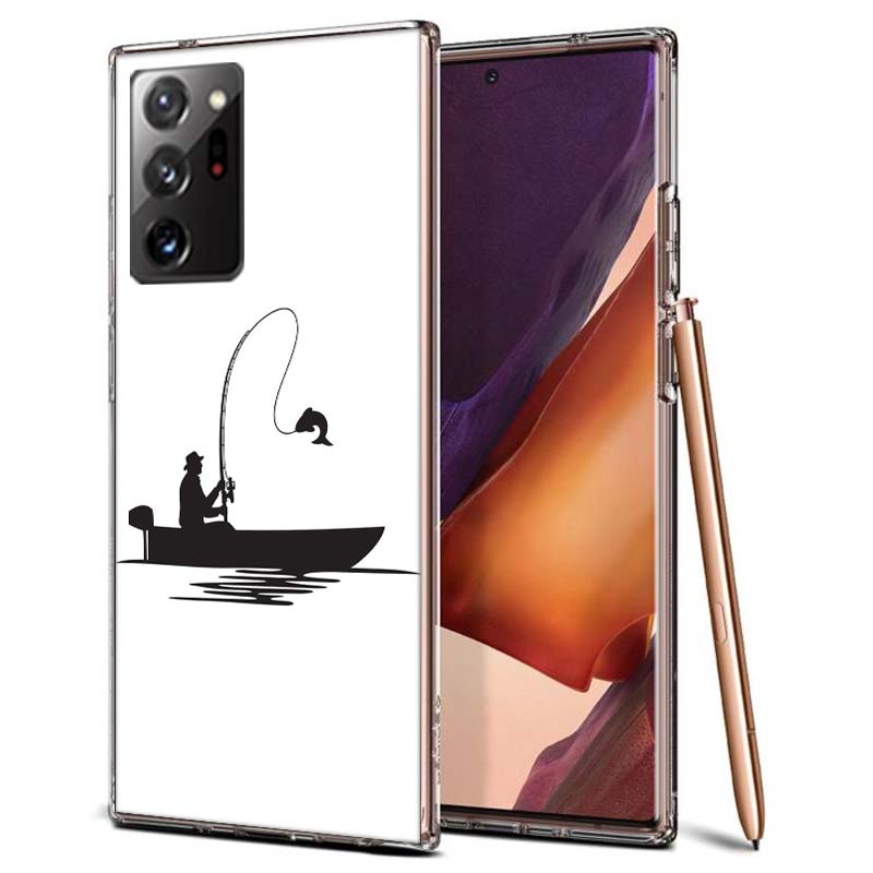 Fishing on a Fisherman's Boat Phone Case for Samsung A55 A35 A25 A15 A07 A05S A16 A17 A26 A36 A37 A56 A57 Galaxy Note 20 10 A50S
