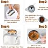 Self Stirring Mug with Lid Electric High Speed Mixing Cup Automatic Magnetic Cups for Coffee Milk Protein Powder At Home Office