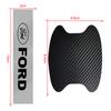 Car Door Sticker Carbon Fiber Scratches Auto Handle Protection Film For Ford F150 F250 Edge Escape Transit Fusion