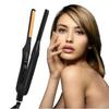 Piastra per Capelli e Arricciacapelli Mini 2-in-1 Professionale in Ceramica Piastra Piatta Corta per Donne e Uomini Raddrizzacapelli per Barba
