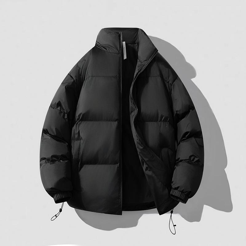 Cotton Clothes Men's Winter New Thickened Warm Loose Versatile Cold Stand-up Collar Bread Clothes Casual Cotton-padded Clothes Men