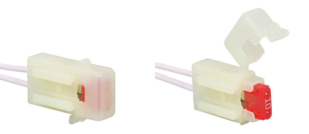 Kitaco 0900-755-06901 Fuse Holder for Mini Flat Fuses