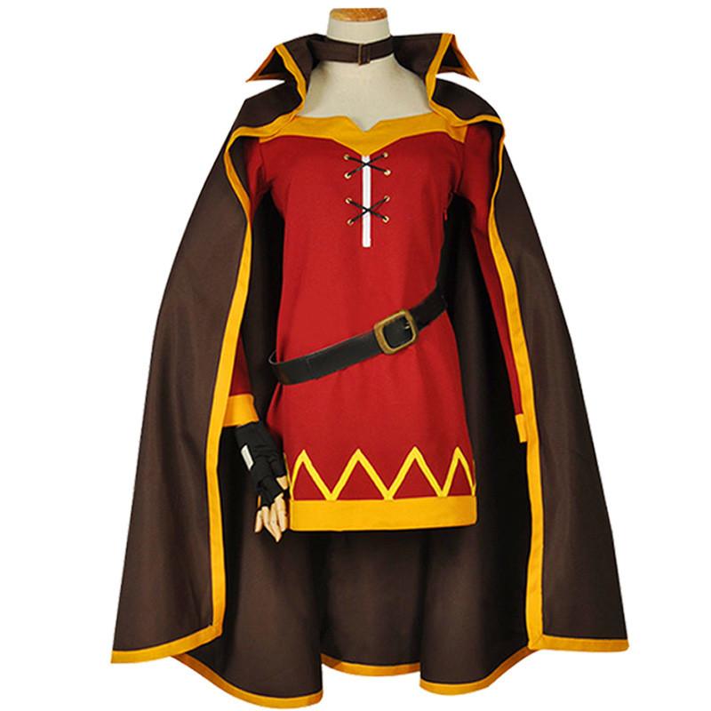 

Боги Коносуба Аниме Благословение На Этот Чудесный Мир Мегумин Костюм Косплей Costume Set(No Wig),S