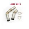 Motorcycle Motorcycle Exhaust Muffler Link Middle Pipe For Yamaha YZF-R1 2004 2005 2006 2007
