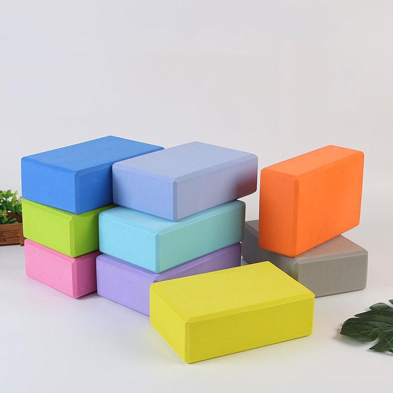 EVA Yoga Block Brick Non-Slip Body Shaping Health Training Sports Stretching Exercise Pilates Gym Foam Fitness Equipment