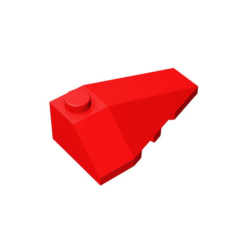 

Non-Toxic Moc 10Pcs 43711 Wedge 4X2 Triple Right Building Blocks Kit Plate Board Bricks Particle Puzzle Toys Children Birthday Kid Gifts