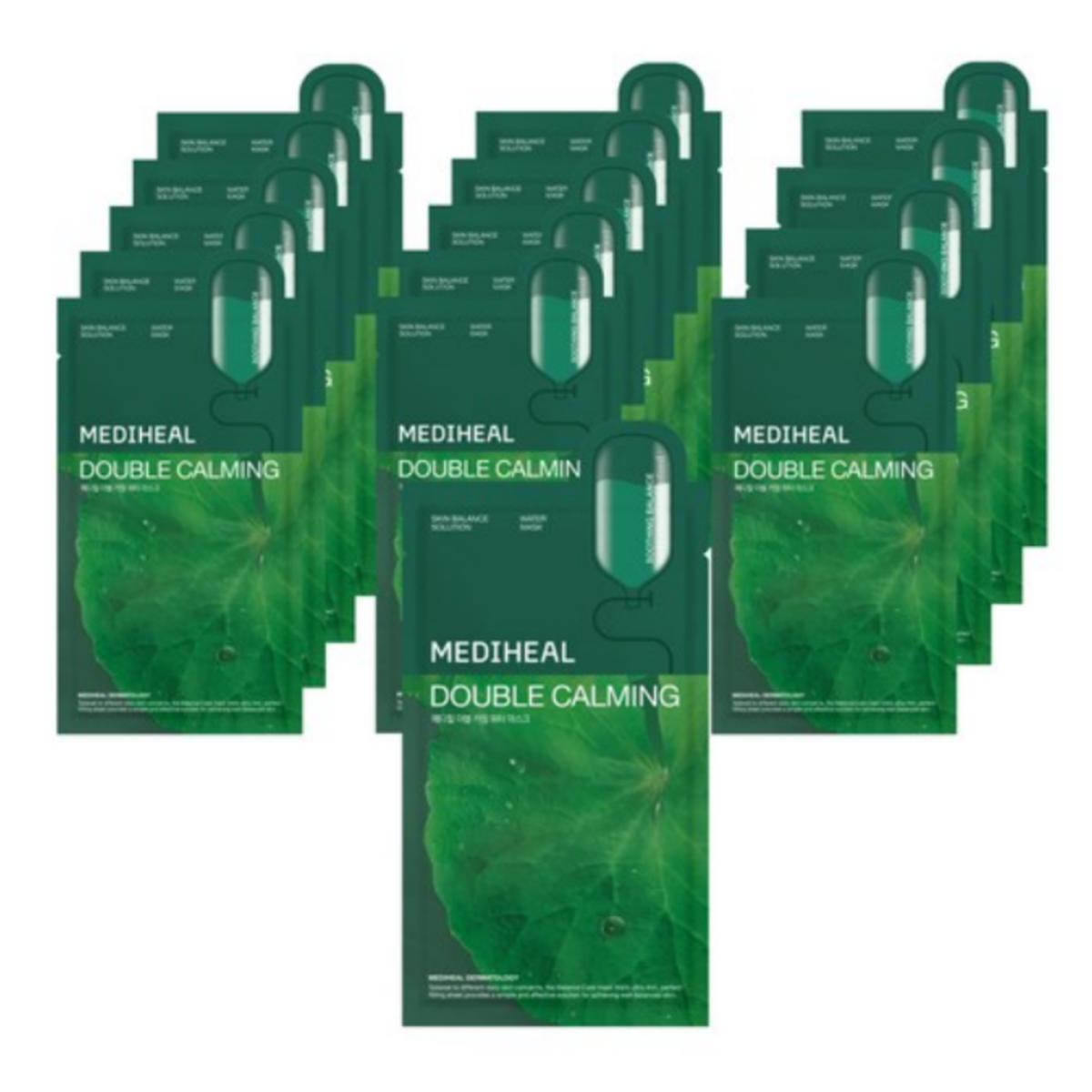 

Mediheal Маска Double Calming Water 15 листов, 1 набор 20ml X 15 Sheets (1Set)