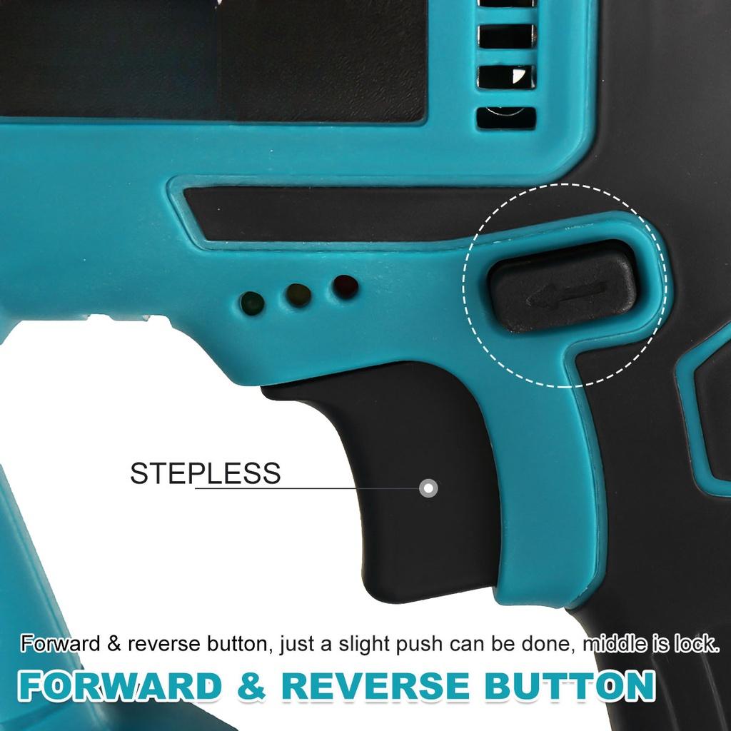 Multifunction ordless Electric Rotary Hammer 7500mAh Hammer Impact Drill Power Tool For Battery With LED 21V