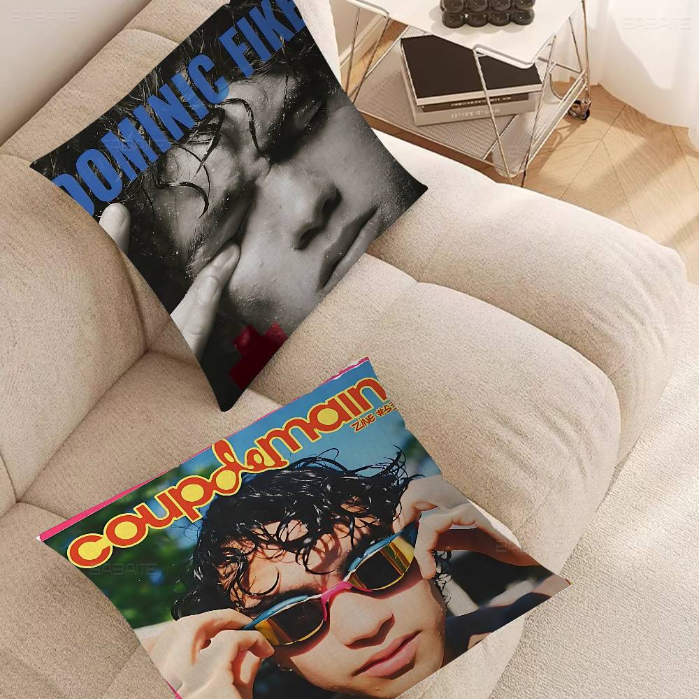 D-Dominic Singer F-Fike Cushion Cover Polyester Sofa Cushions Decorative Throw Pillows Home Decoration Pillowcover